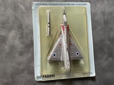 GE Fabbri Dassault Mirage 111 1:100  Model Aircraft pre-owned sealed with stand