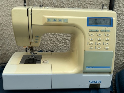 Silver computerised sewing - silver,
