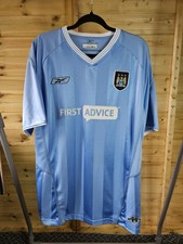 Rare Original Manchester City 2003/2004 Home Shirt LARGE REEBOK VGC