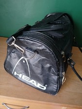 Vintage Head Holdall Gym Sports Tennis Bag Black 
