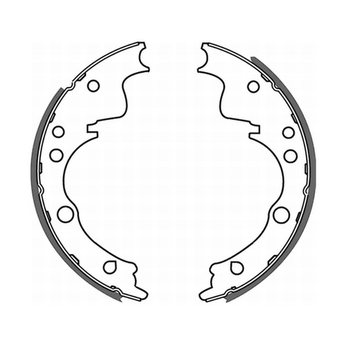 Brake shoe fits daf 400 - brake,