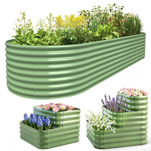 Garden metal raised - raised, vegetable