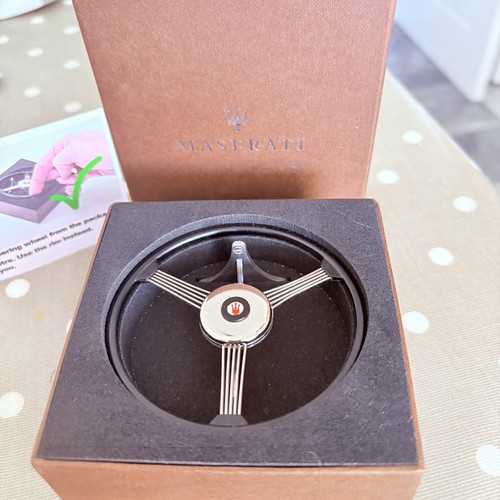 Maserati model steering wheel - model,