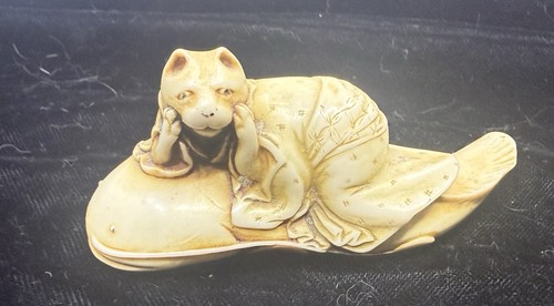 Antique hand carved japanese - antique,