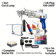 2in1 Cut&Loop Tufting Gun Kit