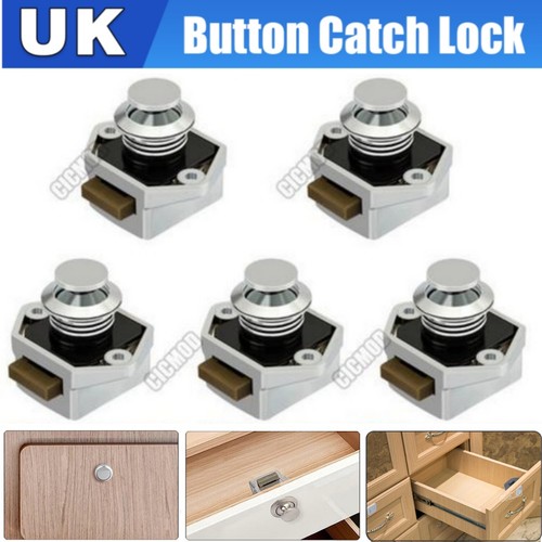 Mini push button catch - 5x,