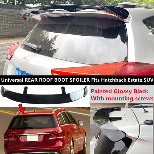 Universal glossy black rear - universal,