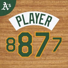 OAKLAND A'S HOME JERSEY