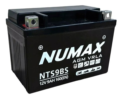Nts9bs numax agm motorbike - nts9bs,