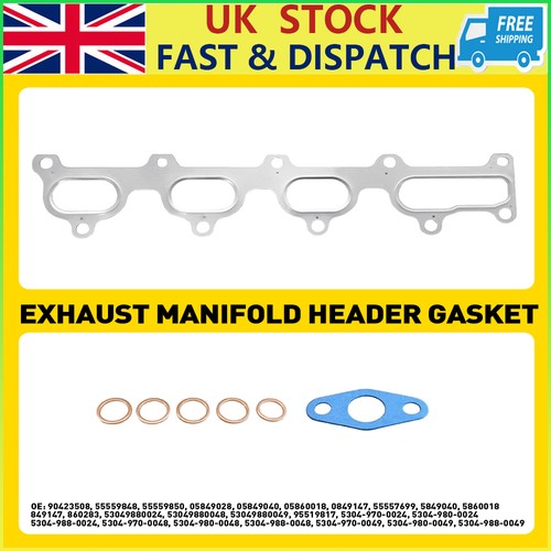 Turbo exhaust manifold - turbo, gasket