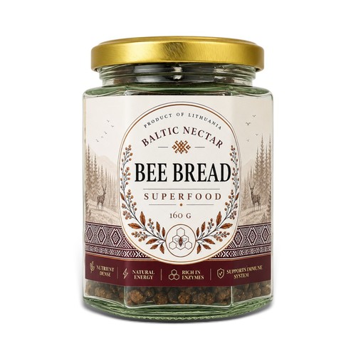 Raw bee bread - 100g, 160g