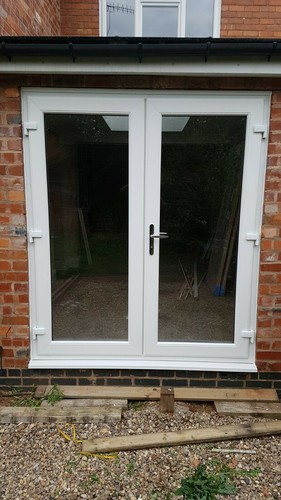 Upvc french doors back - doors,