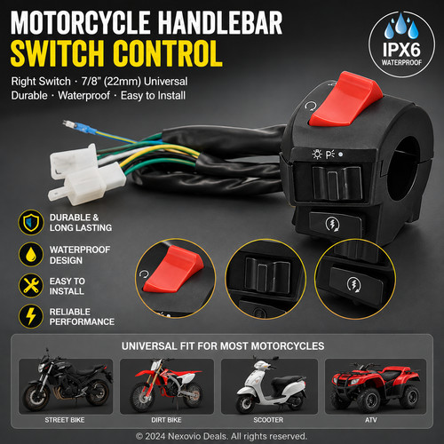 Motorcycle handle bar - 7/8",