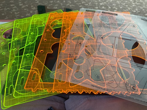 Fiskars stencils 2 box - 5,