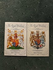 2x Original Royal Wedding