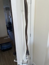 Webbing reins 74” long brown (my ref 147)