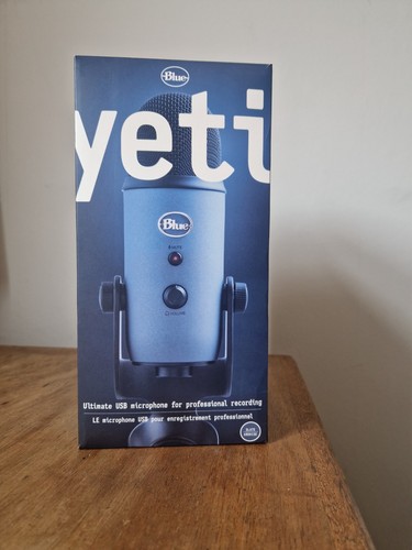 Never used blue yeti usb - blue,