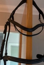 Black Leather Bridle Cob Brand