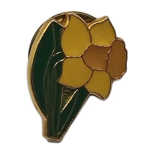 Daffodil pin badge - pin, floral