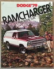 DODGE RAMCHARGER USA For 1979