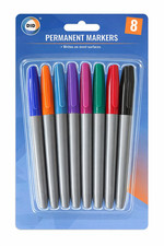 8 Pack Permanent Markers