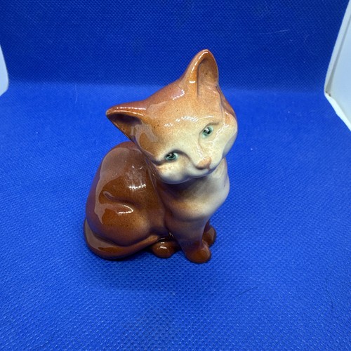 Beswick ginger cat kitten - beswick,