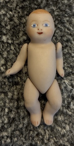 Miniature porcelain doll - miniature,