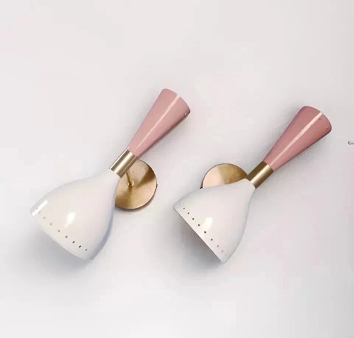 1950 mid century brass pair - century,