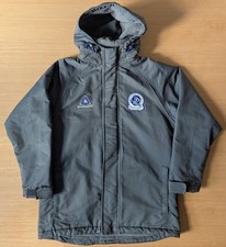 Le Coq Sportif 2006-08 QPR Fleece Lined Hooded Bench Coat Jacket. Large Boys.