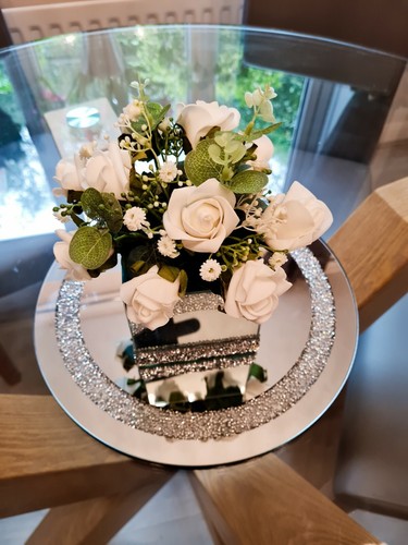 White rose and gypsophila - , 10