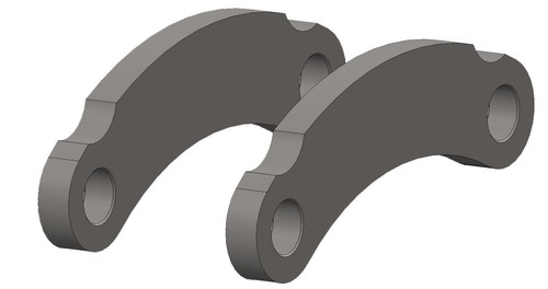 Side tipping banana - side,