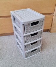 4-Tier Drawer Unit 25D x 19W x