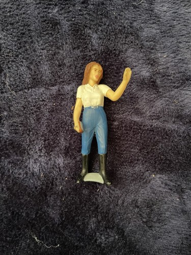 Schleich stable girl - stable, groomer