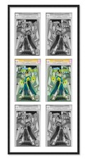 Black Comic Book Frame w/