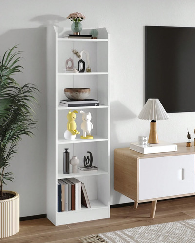 Tier bookcase with shelving - tier,