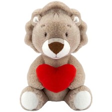 Lion Soft Toy Coffee 27cm Lion