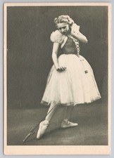 1952 Soviet Postcard Galina
