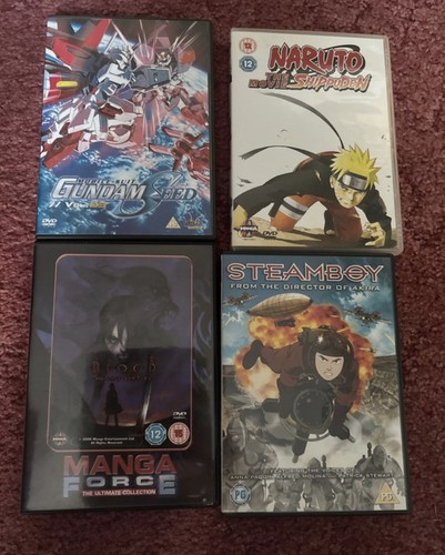 Anime dvd bundle joblot - bundle, mixed