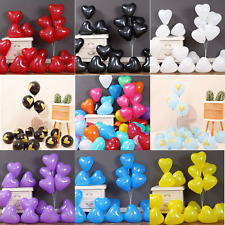 Red Heart Love BALLOONS Helium Balloons Valentine's Day Wedding Party Decoration