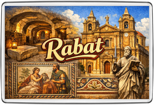 Rabat malta cathedral mosaic - malta,