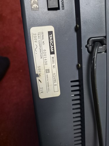 Tascam portastudio 424 mkii - portastudio,