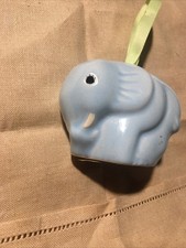 Vintage Pale Blue  Pot Pouri Elephant Pomander By Lownds Pateman