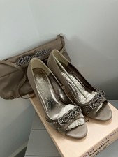 ladies phase eight peep toe shoe & bag
