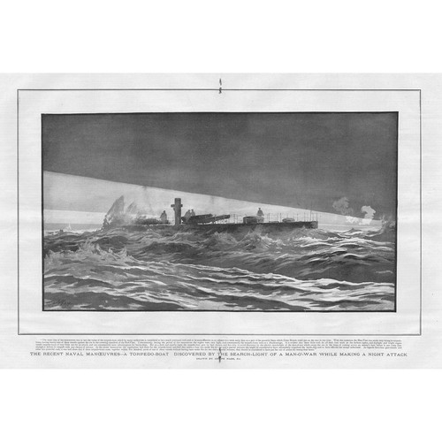 Naval manoeuvres torpedo - manoeuvres, boat