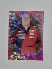 2025 Panini PDC Premier League Darts Stephen Bunting Pink Crystal BA-04