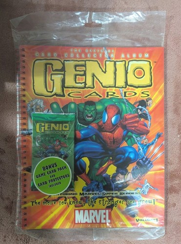 Genio cards marvel super - cards–marvel,