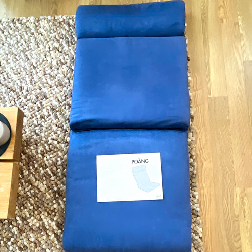 Ikea poäng blue - poÄng, fabric