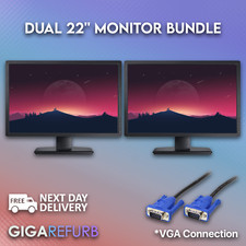 Generic Dual 22" Wide Monitor