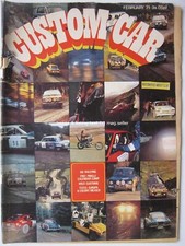 Custom Car February 1971 Lotus Europa Mini Scamp Hillman Imp Fiat 600 Mexico