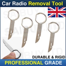4 PCS Radio Stereo Removal
